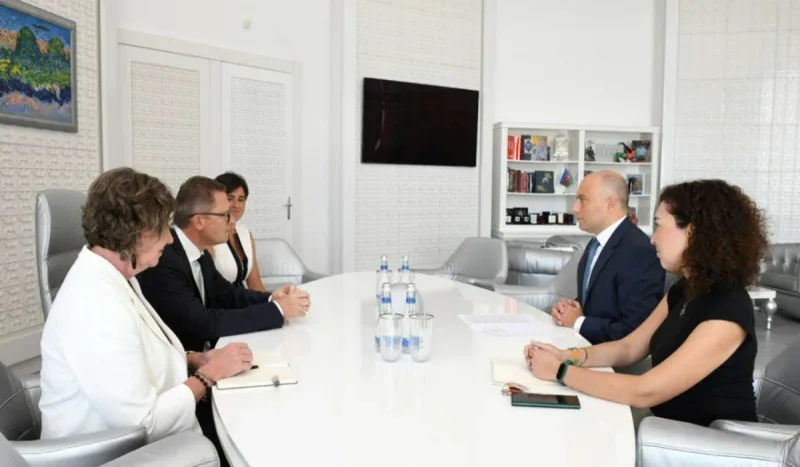 Nazir Egils Silinşlə görüşdü