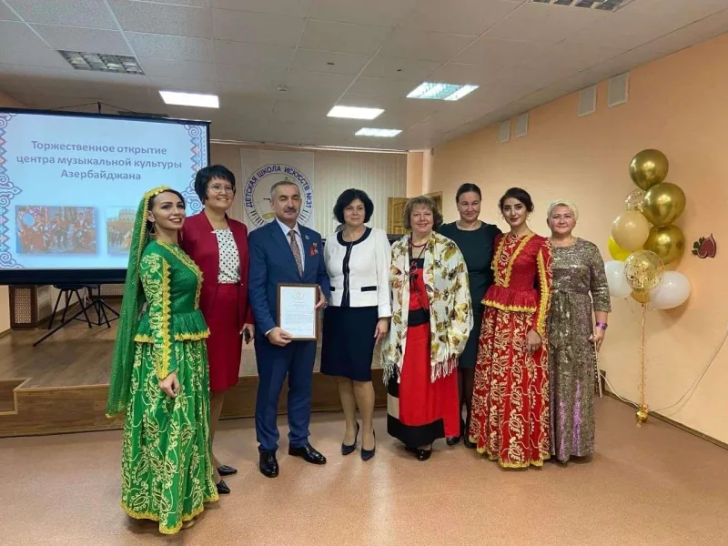 Rusiyada Maqomayev adına Mədəniyyət Mərkəzi