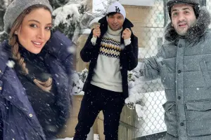 Qara sevinən məşhurlar