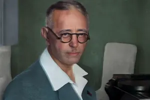 Üzeyir Hacıbəyli ömrünün son illərində...