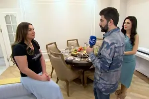 Nazilənin dəbdəbəli mənzilindən görüntülər