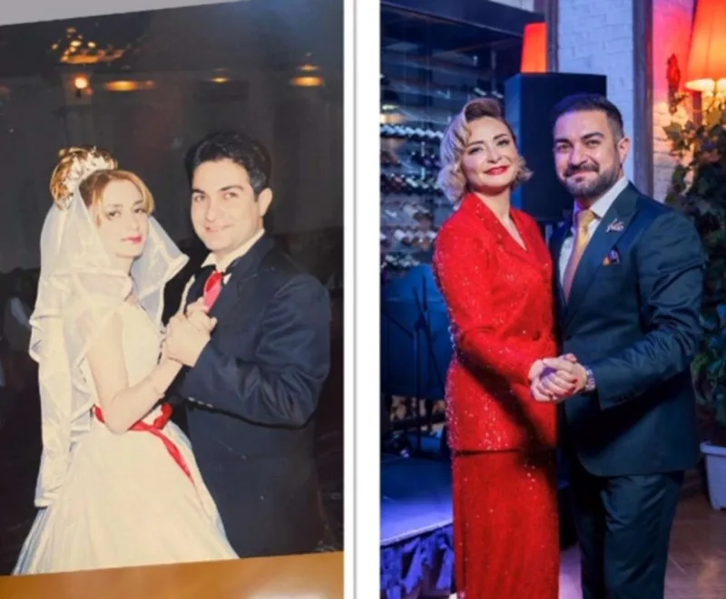 Rəşad xanımıyla toy şəklini paylaşdı