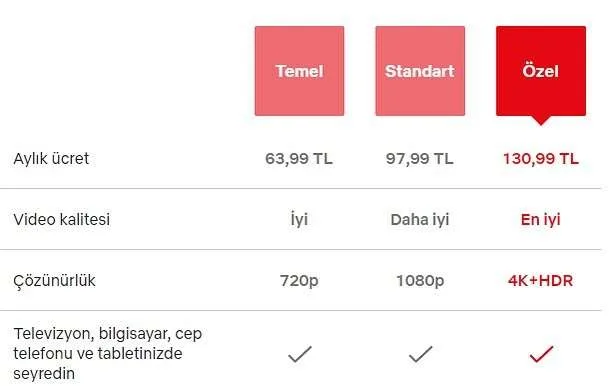 “Netflix” Türkiyədə bahalaşdı