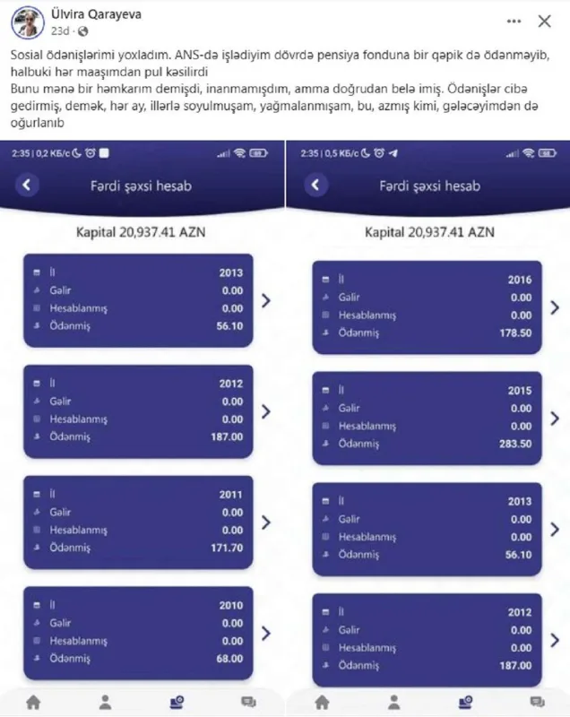 “ANS-də illərlə soyulmuşam”