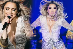 Dekoltesi gündəmdən düşmür