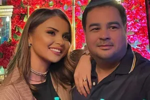 Sevdaya ərindən romantik paylaşım