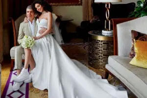 Özcanın nikahından ilk fotolar