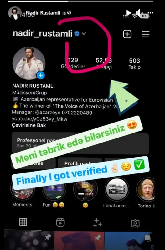 Nadir arzusuna çatdı