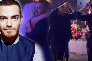 Səidəni qucaqlayıb, Nərminlə rəqs etdi