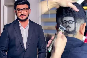 Tolikin şəklini saçına qazıdı