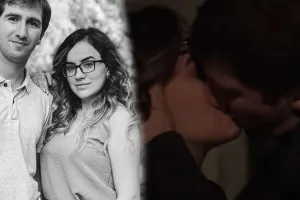 Azərbaycan serialında öpüşmə səhnəsi!