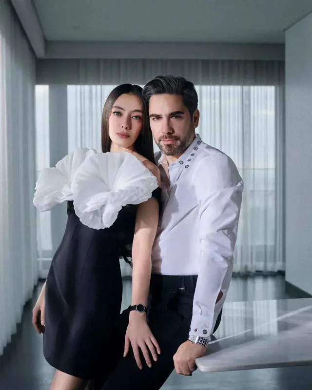 Neslihanla Kadir jurnalın üz qabığında