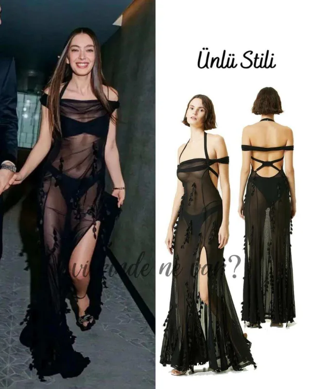 Neslihan transparan donu ilə gündəmdə!