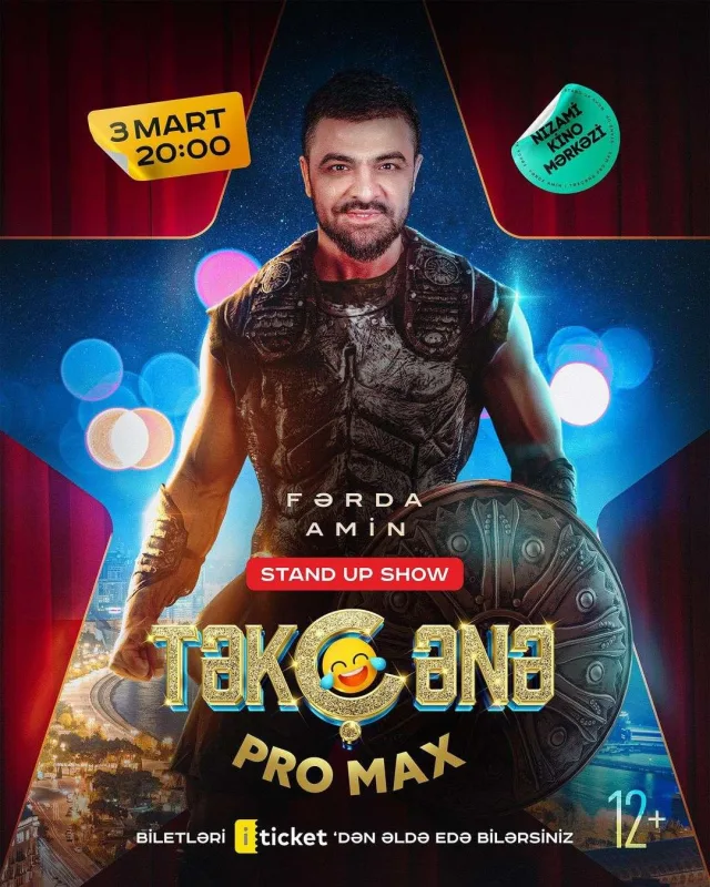 Fərda stend-ap konsertinə hazırlaşır