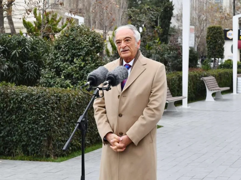 Prezident Tofiq Quliyevin abidəsinin açılışında