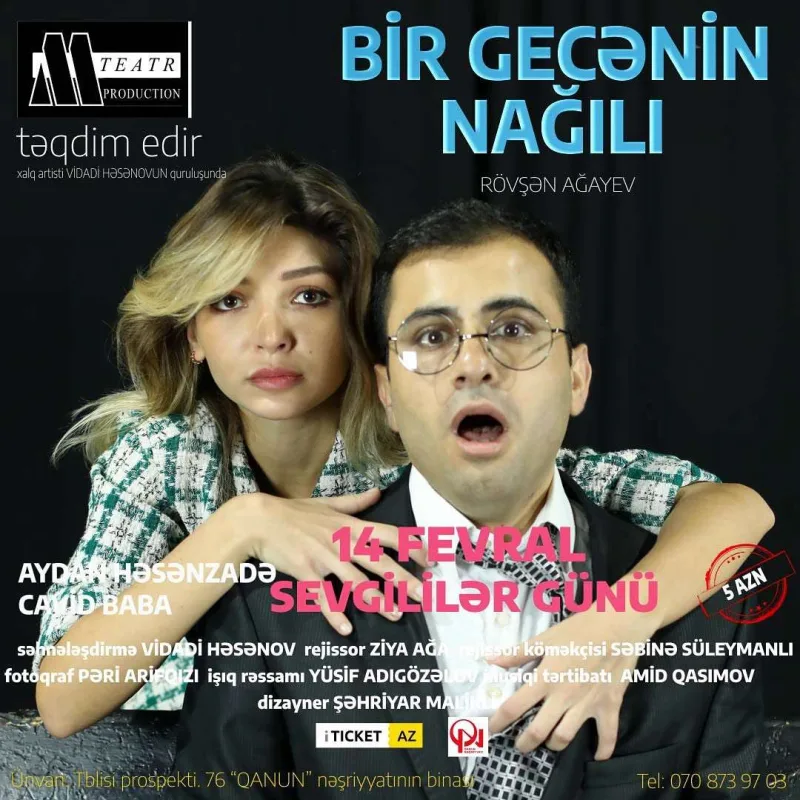 Bu tamaşanın gəliri Türkiyəyə göndəriləcək