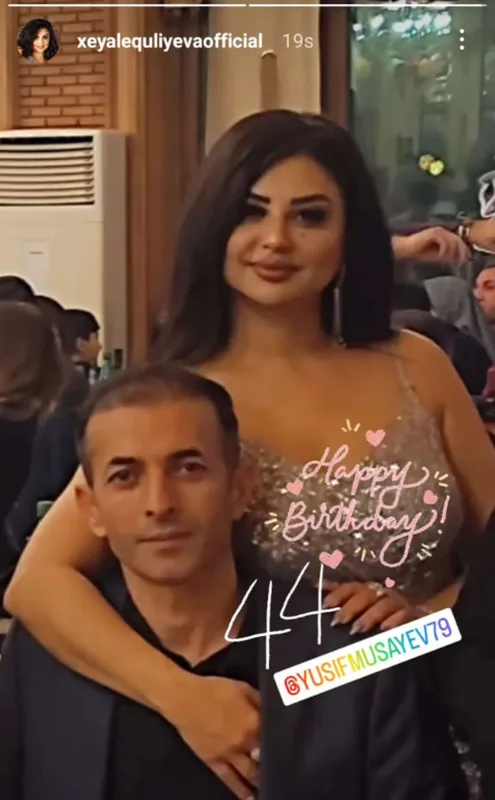 Xəyalə ərini belə təbrik etdi