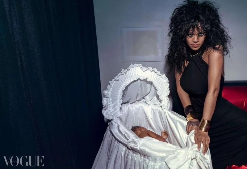 Rihannadan oğlu və sevgilisi ilə bir ilk