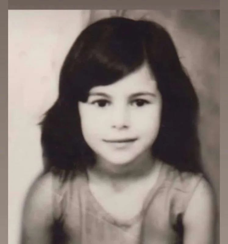 Aygün Kazımova uşaqlıq illərində... - Foto