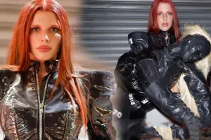 İnsan formasında çantası diqqət çəkdi