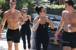 Şonla 51 yaşlı sevgilisi gəzintidə