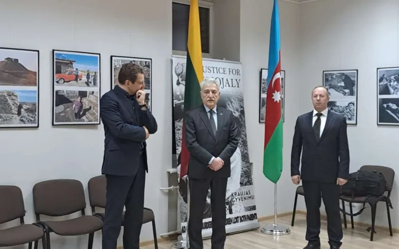 Litvalı jurnalistin “Xocalıya ədalət!” adlı fotosərgisi açıldı