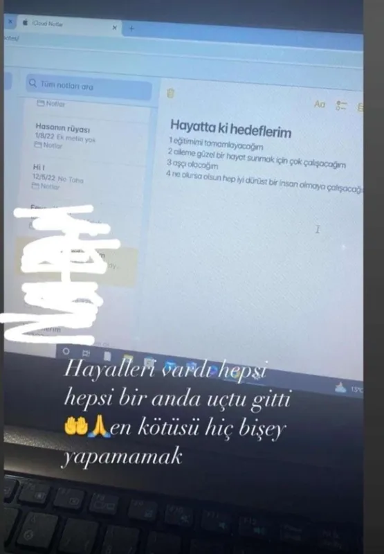 Ölümündən sonra Tahanın hədəf siyahısı üzə çıxdı