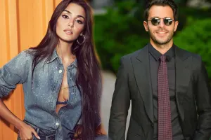 Hande milyarder sevgilisi ilə hava limanında