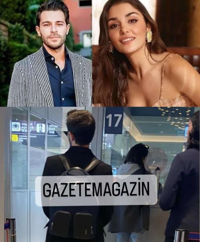 Hande milyarder sevgilisi ilə hava limanında