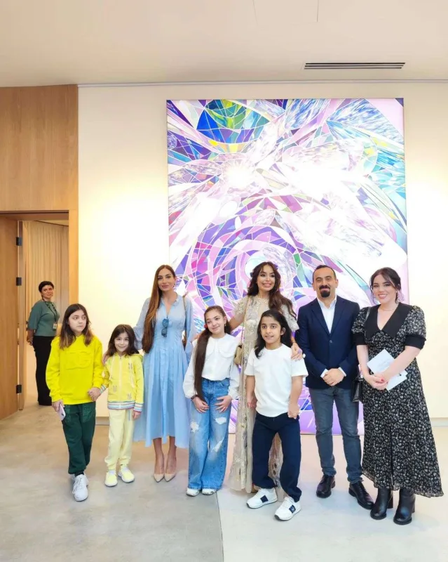 Leyla Əliyeva və Emin açılışa qatıldı