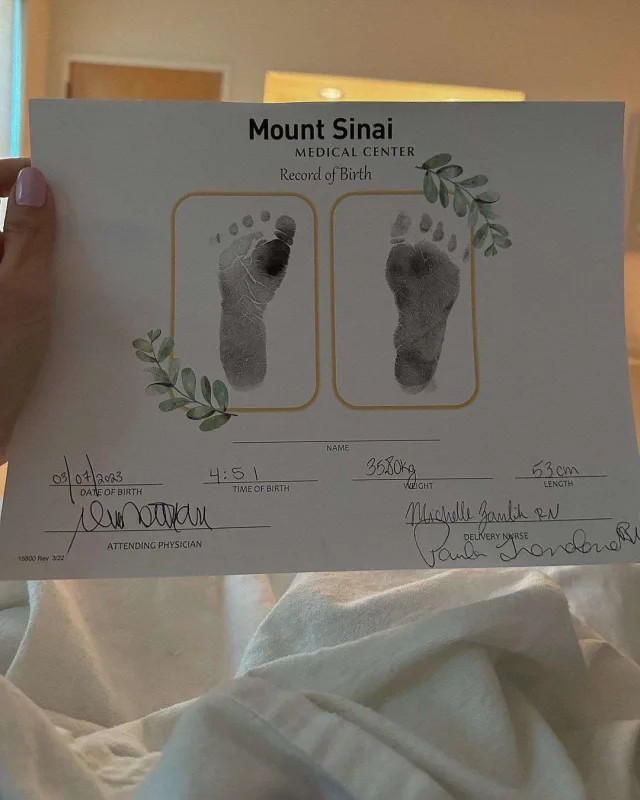 “Survivor” çempionunun ikinci övladı doğuldu