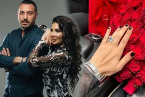 Xanımına 14 minlik üzük aldı