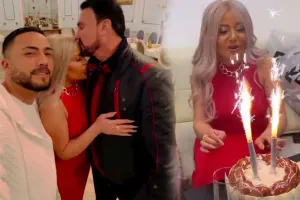 Səidə özünə ad günü etdi - Video