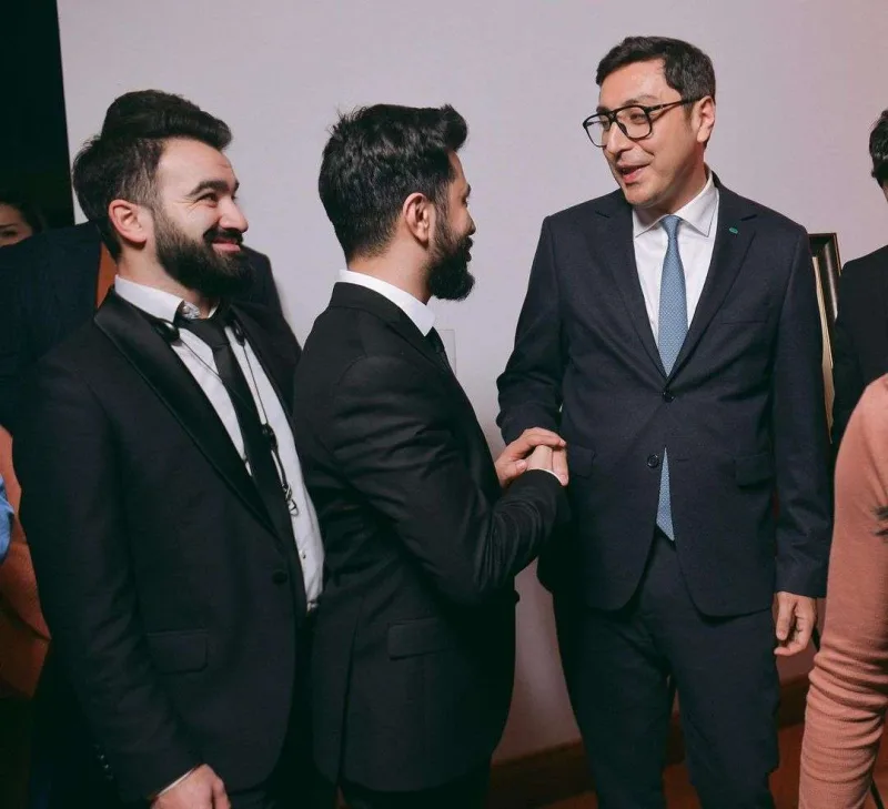 Nazir gənc musiqiçilərlə bir araya gəldi