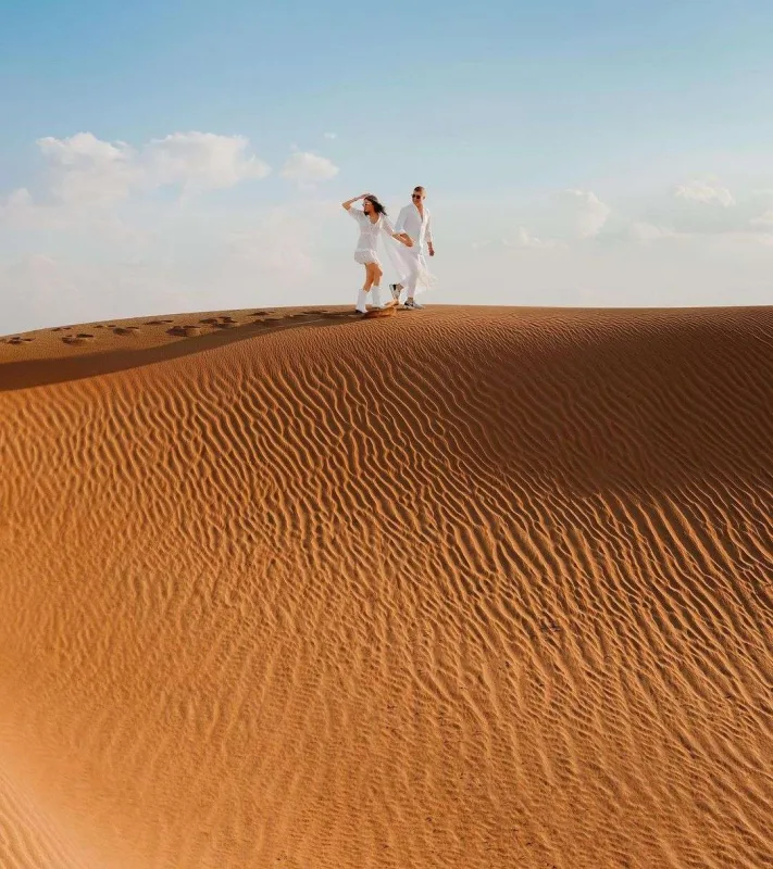 Özcanla xanımından bal ayı fotoları