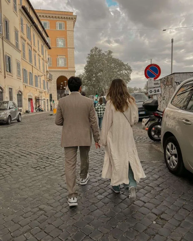 İTV-nin aparıcısı sevgilisi ilə 