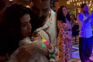 İbrahimlə Aydan qızlarının üzünü ilk dəfə göstərdi