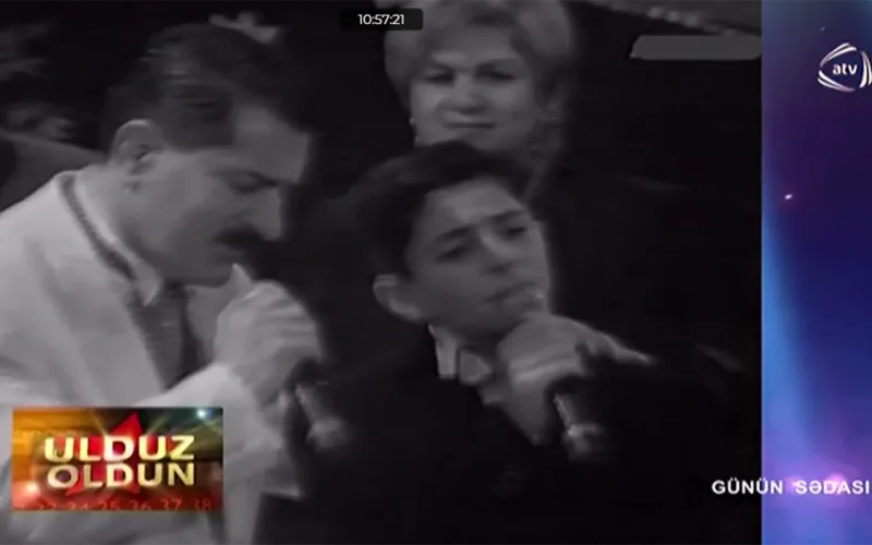 Efirdə Elçinin arxivi göstərildi