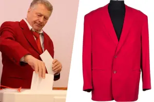 Jirinovskinin qırmızı gödəkçəsi hərraca çıxarıldı