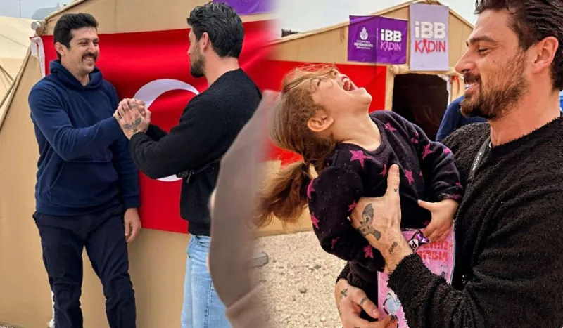 “365 gün”ün ulduzu zəlzələ qurbanlarına baş çəkdi