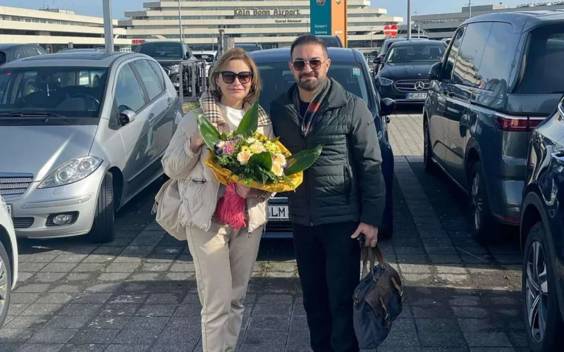 Rəşad xanımı ilə Almaniyaya getdi