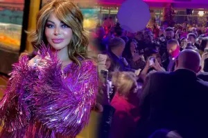 Moskvada Aygün Kazımovaya görə izdiham!