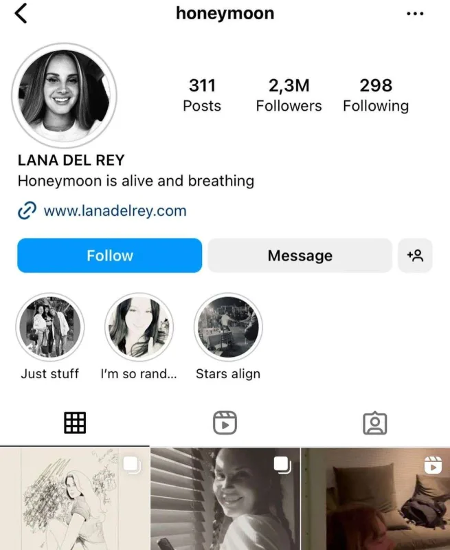 Lana uzun müddət sonra bunu etdi