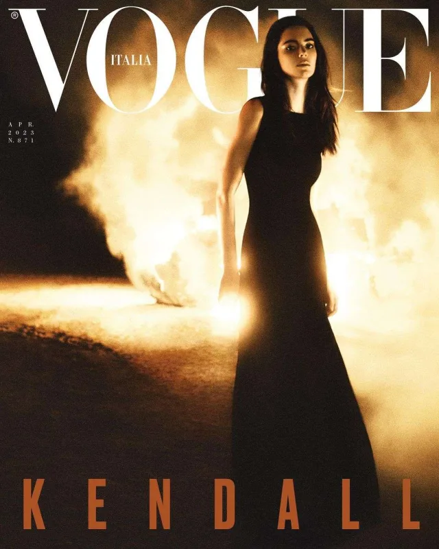 Kendalldan “Vogue” pozaları