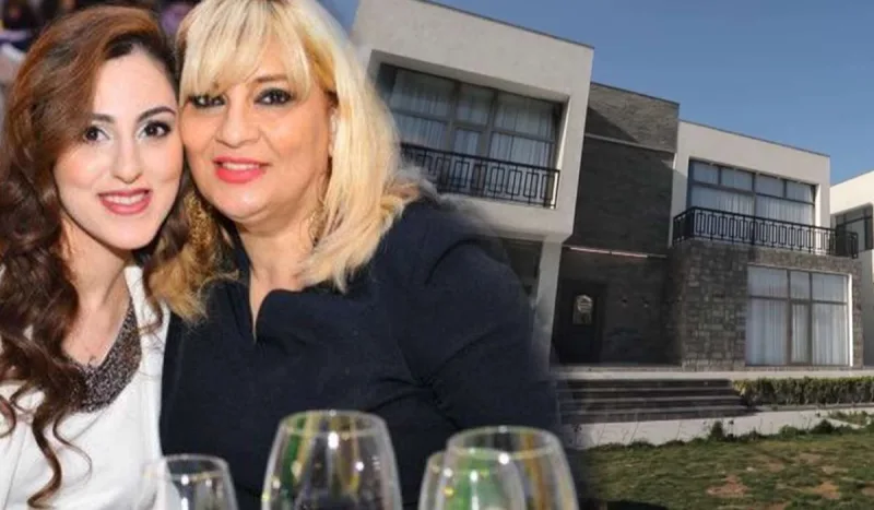 Nüşabə yeni villasının birini qızına bağışlayıb