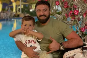 Zamiq oğlu ilə Qətərdə