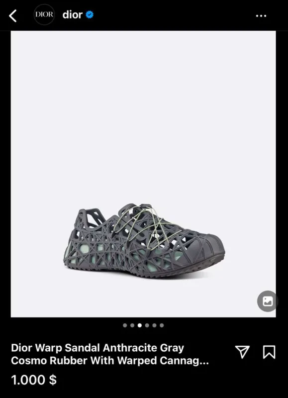 Anarın min dollarlıq ayaqqabısı