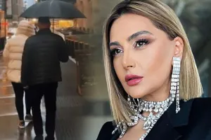 Nyu-Yorkda əri və qızının videosunu paylaşdı