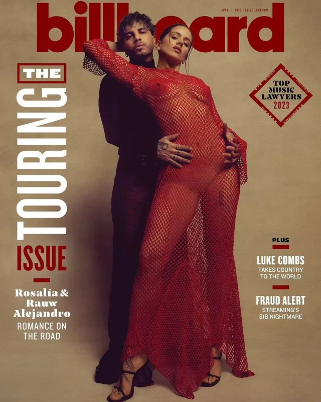 Sevgilisi ilə jurnala pozalar verdi