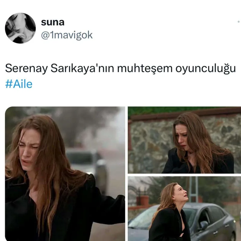 Serenay aktrisalığı ilə gündəm oldu